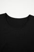 Effortless Solid High Waist Pocketed Short Sleeve Maxi T Shirt Dress